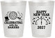 Personalized New Years 8 oz Frosted Cups - 2027 Countdown | 170010