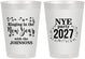 Personalized New Years 8 oz Frosted Cups - 2027 Ringing In | 170013