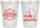Personalized Wedding 8 oz Frosted Cups - Missouri | 174