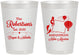 Personalized Wedding 8 oz Frosted Cups - New Mexico | 180