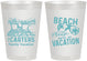 Personalized Family Vacation 8 oz Frosted Cups - Relax We Are On Vacation | 180006