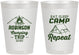 Personalized Family Vacation 8 oz Frosted Cups - Eat Sleep Camp Repeat | 180014