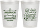 Personalized Family Vacation 8 oz Frosted Cups - Camping Trip | 180017