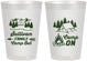 Personalized Family Vacation 8 oz Frosted Cups - Family Camp Out | 180019