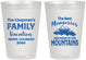 Personalized Family Vacation 8 oz Frosted Cups - Mountains | 180021