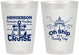 Personalized Family Vacation 8 oz Frosted Cups - Oh Ship Cruise | 180032