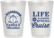 Personalized Family Vacation 8 oz Frosted Cups - Cruise Ship | 180036