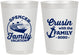 Personalized Family Vacation 8 oz Frosted Cups - Cruisin Ship | 180037