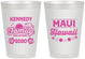 Personalized Family Vacation 8 oz Frosted Cups - Hawaii | 180040