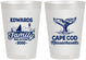 Personalized Family Vacation 8 oz Frosted Cups - Cape Cod | 180046