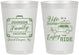 Personalized Family Vacation 8 oz Frosted Cups - Road Trip Car | 180051