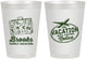 Personalized Family Vacation 8 oz Frosted Cups - Road Trip Plane | 180052