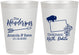 Personalized Wedding 8 oz Frosted Cups - North Dakota | 183