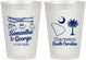 Personalized Wedding 8 oz Frosted Cups - South Carolina | 189