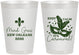 Personalized Mardi Gras 8 oz Frosted Cups - Fleur De Lis Carnaval | 190011