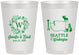 Personalized Wedding 8 oz Frosted Cups - Washington | 196