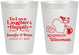 Personalized Wedding 8 oz Frosted Cups - Wisconsin | 198