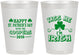 Personalized St Patricks Day 8 oz Frosted Cups - Kiss Me I Am Irish | 200004