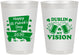 Personalized St Patricks Day 8 oz Frosted Cups - Dublin My Vision | 200016