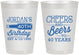 Personalized Birthday 8 oz Frosted Cups - Cheers Beers To 40 Years | 20002