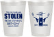 Personalized Birthday 8 oz Frosted Cups - 30th | 20007