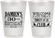 Personalized Birthday 8 oz Frosted Cups - 30th | 20016