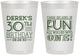 Personalized Birthday 8 oz Frosted Cups - 30th Three Decades Of Fun | 20020