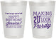 Personalized Birthday 8 oz Frosted Cups - 20th | 20021