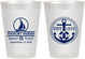 Personalized Birthday 8 oz Frosted Cups - 55th Nautical | 20025
