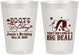Personalized Birthday 8 oz Frosted Cups - Boots And Bling | 20038