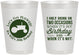 Personalized Birthday 8 oz Frosted Cups - 30th Lets Get Plowed | 20039
