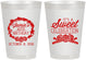 Personalized Birthday 8 oz Frosted Cups - 40th | 20040
