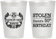 Personalized Birthday 8 oz Frosted Cups - 50th | 20068