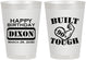 Personalized Birthday 8 oz Frosted Cups - Built Tough | 20078