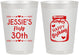 Personalized Birthday 8 oz Frosted Cups - 30th Flirty At Thirty | 20087