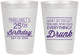 Personalized Birthday 8 oz Frosted Cups - 25th | 20093