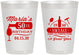 Personalized Birthday 8 oz Frosted Cups - 50th Wine | 20098