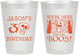 Personalized Birthday 8 oz Frosted Cups - 30th Halloween | 20112
