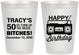 Personalized Birthday 8 oz Frosted Cups - 50th Cassette Tape | 20118