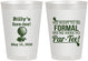 Personalized Birthday 8 oz Frosted Cups - 40th Golf | 20134
