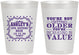 Personalized Birthday 8 oz Frosted Cups - 30th | 20149