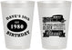 Personalized Birthday 8 oz Frosted Cups - 50th Classic Car | 20156