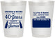 Personalized Birthday 8 oz Frosted Cups - Cheers Beers To 40 Years | 20165