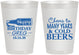 Personalized Birthday 8 oz Frosted Cups - Cheers To Many Years | 20167