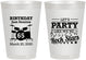 Personalized Birthday 8 oz Frosted Cups - 65th Rock Star | 20175