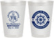 Personalized Birthday 8 oz Frosted Cups - 75th Nautical | 20178