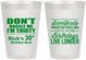 Personalized Birthday 8 oz Frosted Cups - 30th | 20182