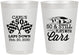 Personalized Birthday 8 oz Frosted Cups - 50th Race Car | 20187