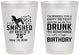 Personalized Birthday 8 oz Frosted Cups - 75th | 20195