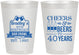 Personalized Birthday 8 oz Frosted Cups - Cheers Beers To 40 Years | 20216